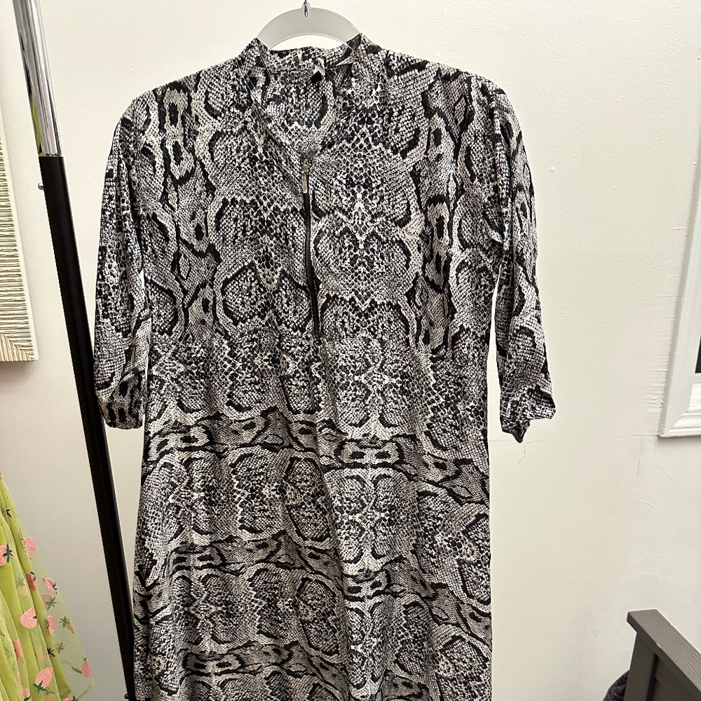Divided Snake Skin Dress Size XXL NWOT